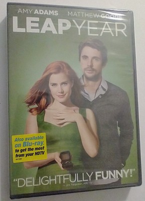 Leap Year DVD Amy Adams Matthew Goode Adam Scott New. SEALED.