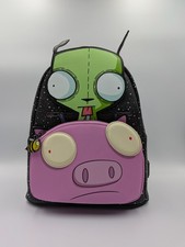 Image of BNWT Loungefly Nickelodeon SDCC Invader Zim Gir 20th Anniversary Mini Backpack