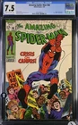 Amazing Spider-Man #68: CGC 7.5 :Kingpin App: John Romita Cover: Marvel 1969