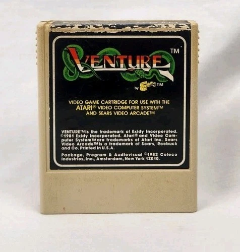 Venture (Atari 2600, 1981) Game Cartridge Only Tested Working Exidy
