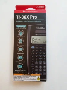 Texas Instruments TI-36X Calculatrice scientifique Nouveau dans une boîte