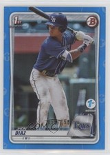 2020 Bowman 1st Edition Blue Foil 57/150 Jhon Diaz #BFE-30 0s55
