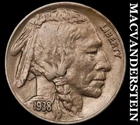 1938-D Buffalo Nickel - Scarce  High Grade  Lustrous  No Reserve  #G6935
