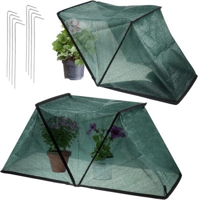 32.5'' x 13'' x 15.7'' Garden Plant Shade Tent Foldable Raised Garden Beds Plant