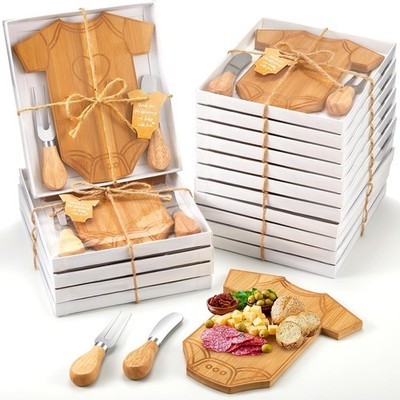 Ziliny 50 Set Baby Shower Gifts Guest Prizes Mini Charcuterie Board Cheese