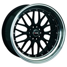 Xxr Wheels 521 19x10 5x114.35x120 Offset 25 Black Machined Lip Qty Of 4
