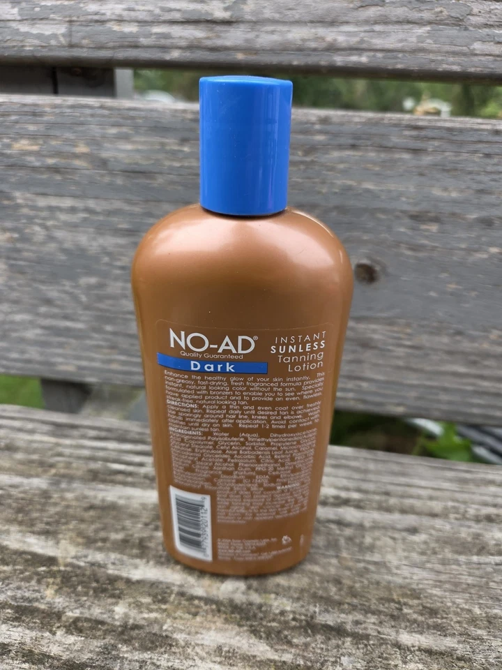SIN ANUNCIO Loción bronceadora instantánea sin sol oscura 12 oz 75 % completamente descontinuada Foto 2 de 3
