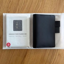 /Planner Included/ Hobonichi Techo Genuine Leather Cover TS Black Basic A6