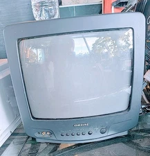 Retro CRT Gaming TV. Samsung TXJ1966. Tested And Working. 