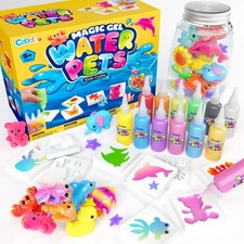DIY Squishy Maker Craft Kit - Magic Water Elf Toys for Kids Ages 4-8, Fun Activi