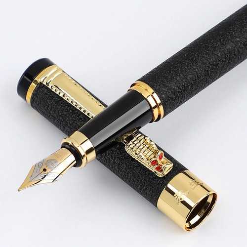 Classic Fountain Pen Writing Black Pen Office Smooth Writing Fountain Pen UK