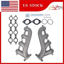 Ls Swap Cast Iron Manifold Sets Forchevy Corvette Camaro Ls1 Ls2 Ls3 9988-r-blem