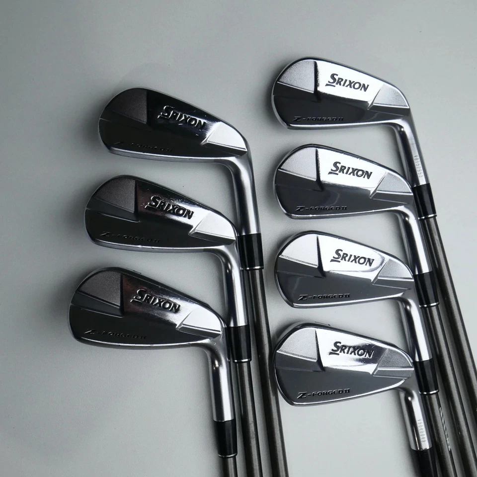 Used Srixon Z-Forged II Iron Set / 4 - PW / Stiff Flex - Image 2 of 4