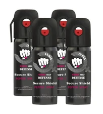 🛡 BE Safe Forever Ultra Max Protection Pepper Spray - 55ml (Pack of 4) 🔥