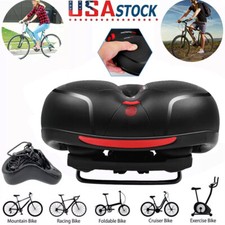 Bike Bicycle Gel Cruiser Extra Air Cushion Pad Saddle Seat Comfort Wide Big Bum
