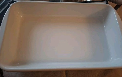 Vintage Auflaufform RIESS Email 36 cm MADE IN AUSTRIA