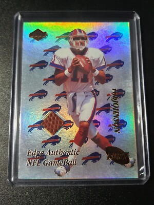 Rob Johnson - Collectors Edge 1998 - Buffalo Bills - NFL GameBall - Scratches!