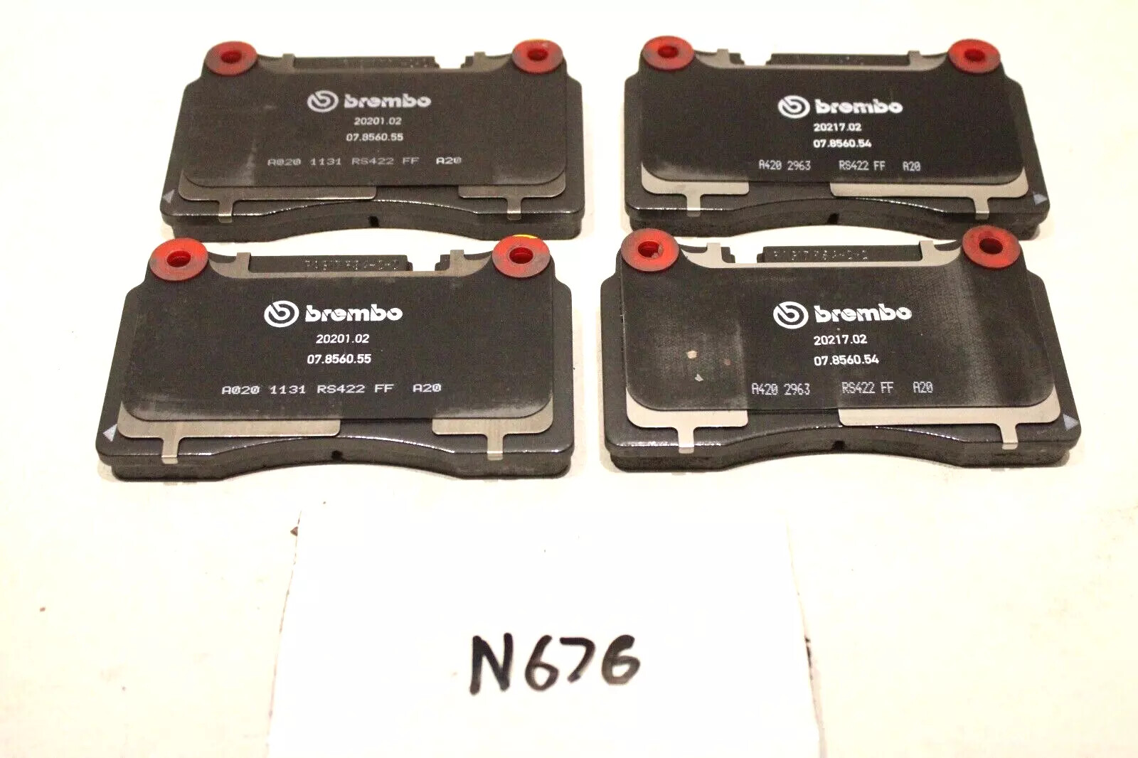 New OEM Genuine Aston Martin 2005- DB9 Vantage FRONT Brake Pad Set 7G43-2D007-AA