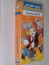 VHS CARTONI -videocassetta- (sc.12)- BRACCIO DI FERRO- vacanze bestiali- FABB...