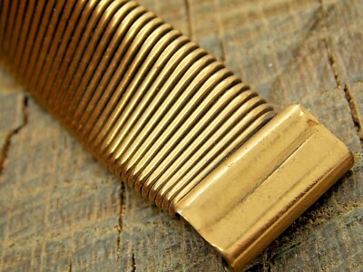 Life Timer Vintage 16mm Coil Expansion Corrogo Plate Watch Band NOS Unused