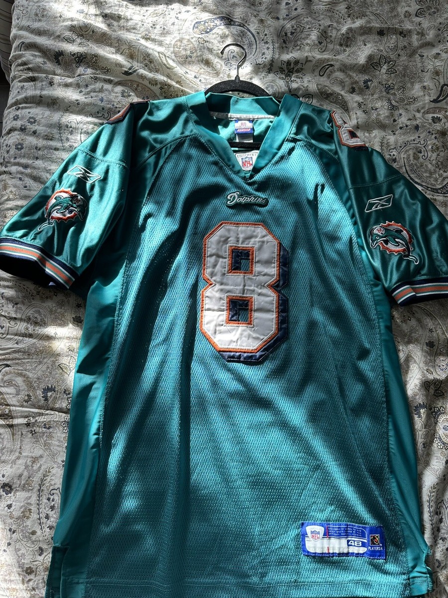 Daunte Culpepper #8 Miami Dolphins Reebok Authentic NFL Football