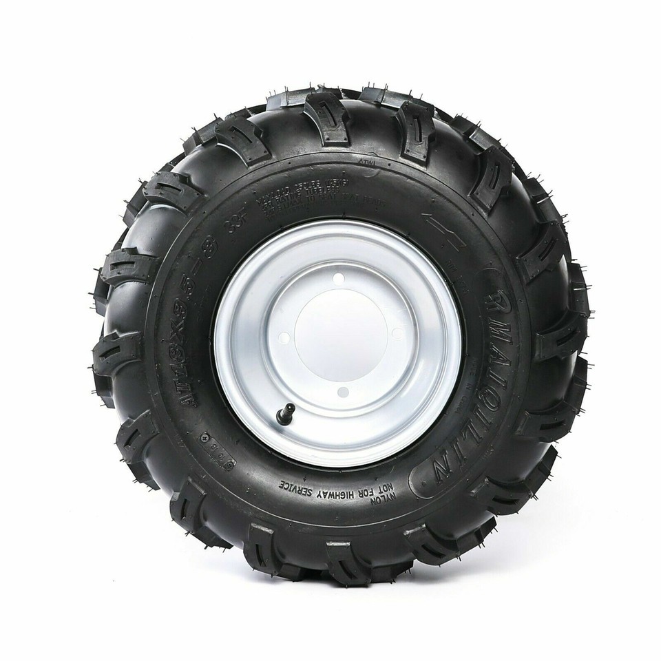 Kit Roue/pneu 8 Pouces 18x9.50-8 Avec Moyeu Et Fusée Pour Quad/ATV