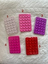 Silicone Suction Phone Case Adhesive Mount, Suction Pad Phone Case