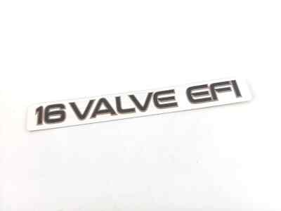 Genuine Toyota 16 Valve EFI Engine Bay Sticker Decal | 1993 1995 Celica Corolla