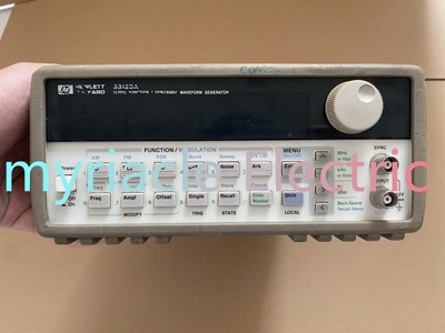 1pcs used Agilent/HP 33120A Function Arbitrary Waveform Generator  100% test