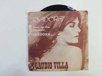 Vinyl 45 Runden Claudio Villa - Isadora / Deine Welt - Cetra SP VINYL 45 RUNDEN