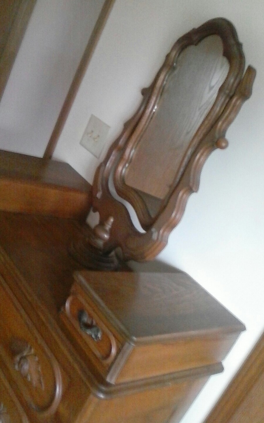 VICTORIAN SWIVEL MIRROR DRESSER eBay