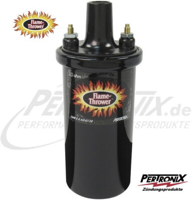 PERTRONIX Flame-Thrower-I Hochleistungszündspule 40.000 Volt 3.0Ω black 4-6 Zyl.