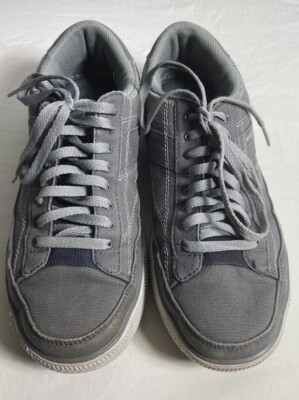 Skechers Mens Arcade Chat Memory 51014 Charcoal Gray Casual Shoes