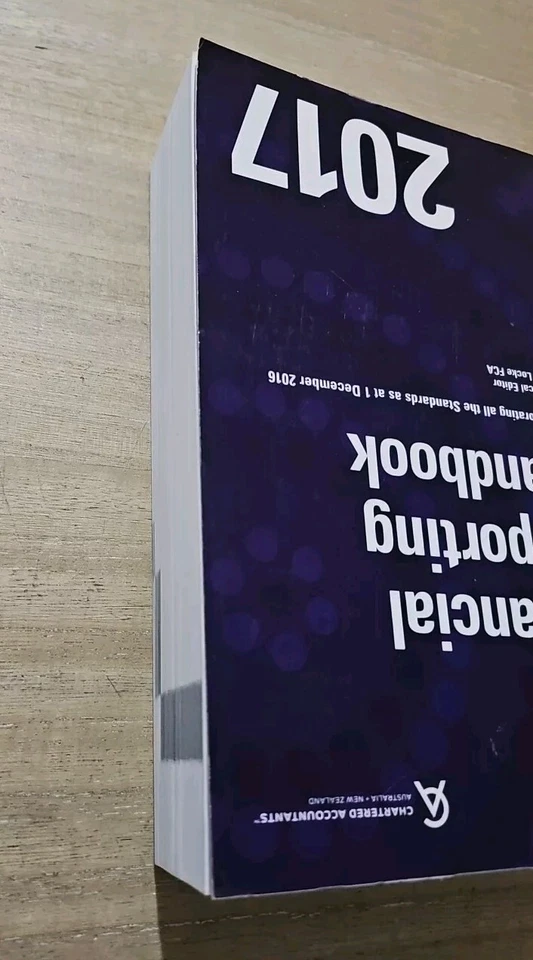 Financial Reporting Handbook 2017 Australia by CAANZ (Chartered Accountants... - image 3 of 4