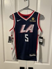 Montrezl Harrell USA Blue Clippers Authentic Kids Medium Jersey