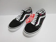 Vans Old Skool Pressed Floral Skate Shoes Canvas/Suede M-3.5 W-5.0 NWT/NWOB