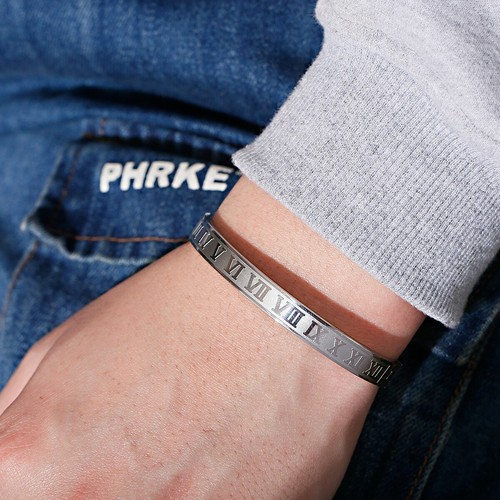 Men Women Stainless Steel Gold Silver Cable Wire Bracelet Bangle Fashion Jewelry - Picture 32 of 43