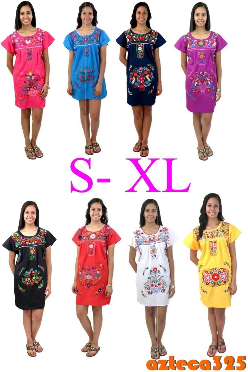 Short mexican best sale dresses