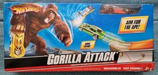 hot wheels race track with gorilla