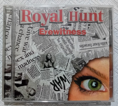 FR CD 147 ROYAL HUNT Eye Wintness FRONTIERS RECORDS CD - gebraucht/used