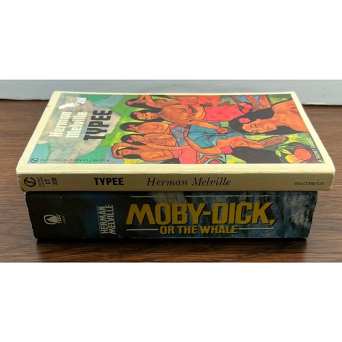 Herman Melville Book Lot Moby Dick Unabridged - Typee 1964 Signet Paperbacks - Picture 8 of 13
