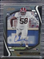 2021 Absolute Christian Barmore Spectrum Rookie Auto #173/199 Patriots🏆🏈NM