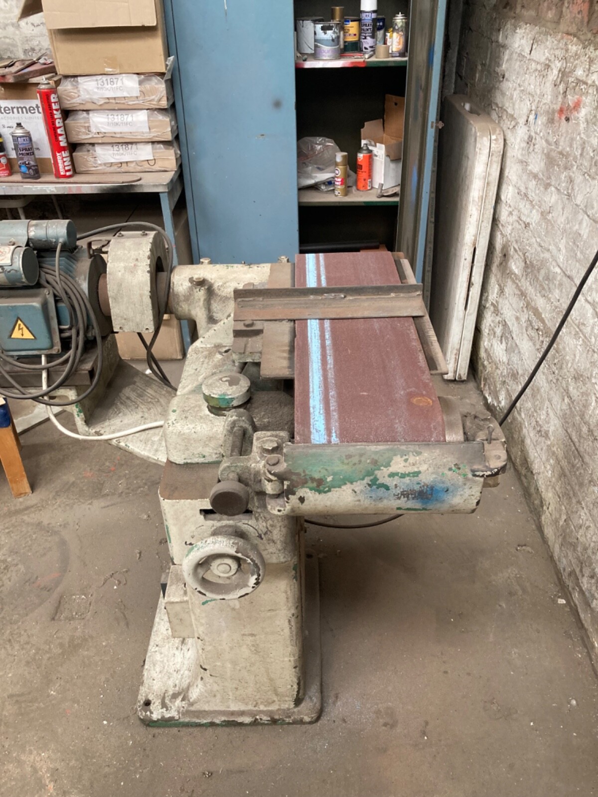 Linisher belt sander eBay