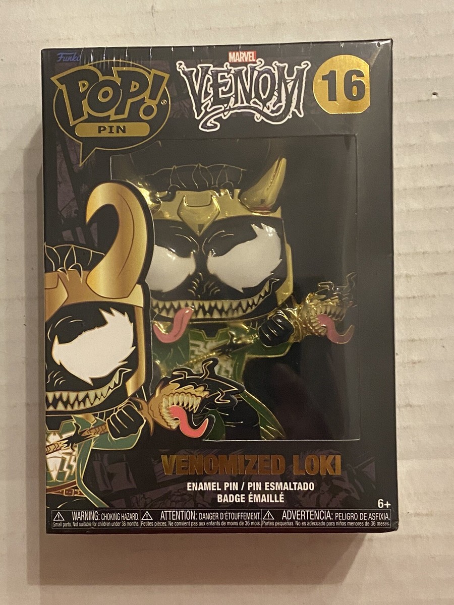FUNKO POP! PIN Marvel - Venom Loki Venomized Figure 2022 NEW # 16