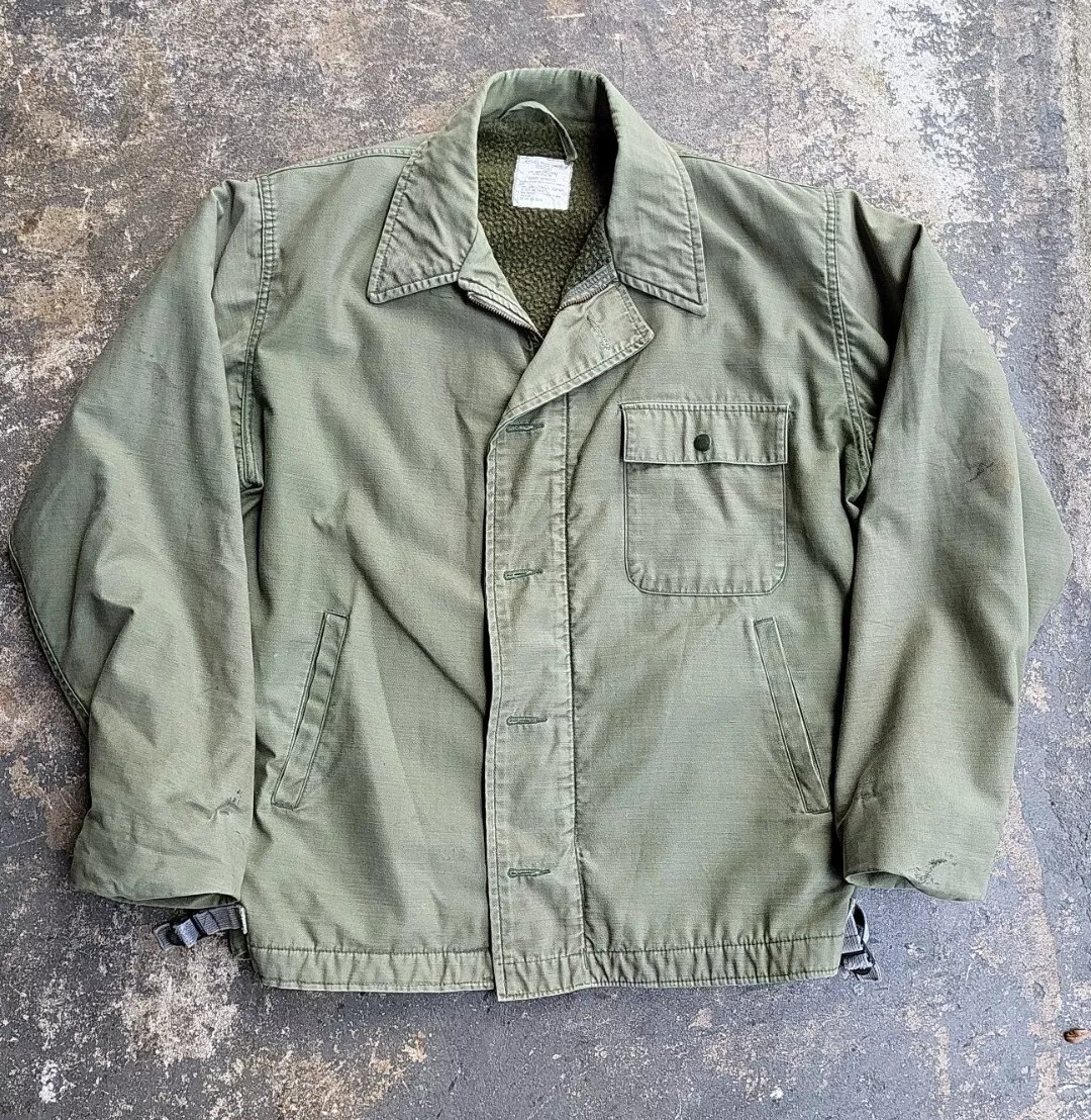 80s A2 JACKET COLD WEATHER PERMEABLE-