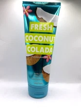 BATH AND BODY WORKS FRESH COCONUT COLADA BODY CREAM 8.0 FL OZ