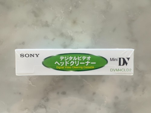 SONY Mini DV Digital Video Cleaning Cassette DVM4CLD2 Camcorder Tapes Cleaner JP - Picture 5 of 8