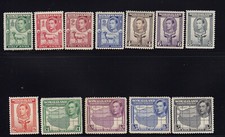 Somaliland Scott # 84 - 95 set VF lightly hinged nice color cv $ 98 ! see pic !