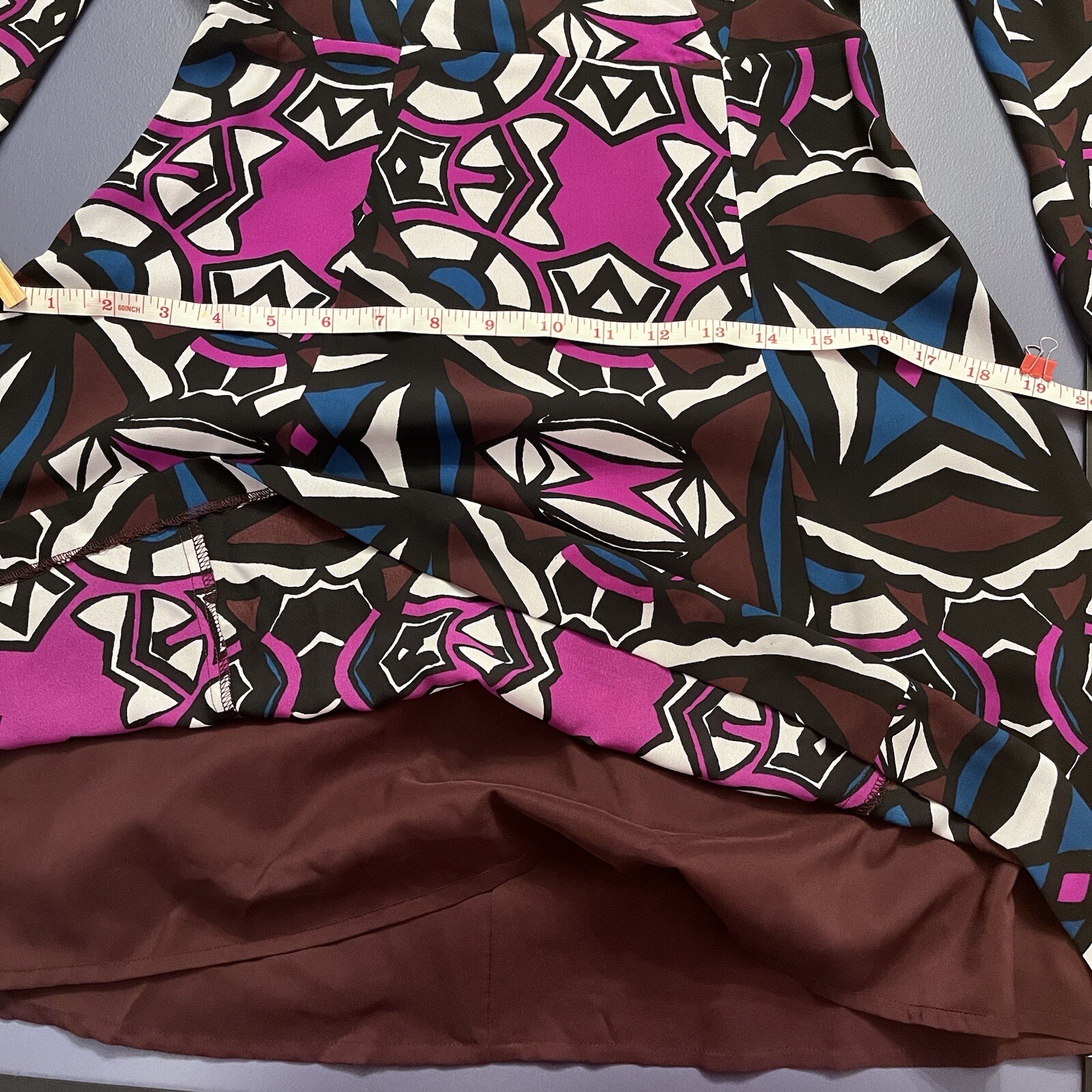 1. state Multicolored Size Xs Patterned Dress Bal… - image 9