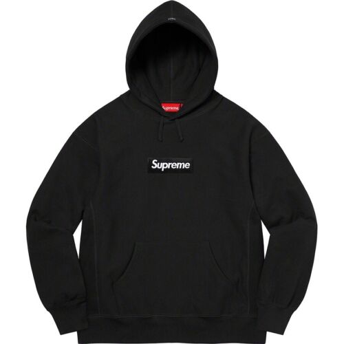 Supreme 21FW Box Logo Hooded Sweatshirt Black XL